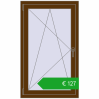 Pricing Tilt-and-Turn 750x1250 mm EPSILON OPTIMA WALNUT two-sided. Price: 144,53 €