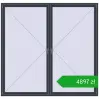 Pricing Tilt-and-Turn 2400x2300 mm REHAU OPTIMUM EURO-DESIGN 70 ANTHRACITE_GREY_STRUKTURAL two-sided. Price: 4896,87 zł