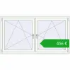 Ustalenie cen Okna skrzydłowe 1770x965 mm REHAU ENERGY-SAVING SYNEGO MD BLACK_ULTI-MATT zewnętrzny. Cena: 456,25 €