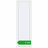Ustalenie cen Okna skrzydłowe 600x1990 mm ALU STANDARD 72 RAL 9016 Traffic white dwustronny. Cena: 359,80 €