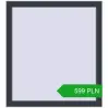 Pricing Tilt-and-Turn 800x880 mm REHAU OPTIMUM EURO-DESIGN 70 ANTHRACITE_GREY_STRUKTURAL two-sided. Price: 598.6 PLN