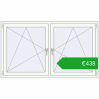 Pricing Tilt-and-Turn 1680x980 mm REHAU ENERGY-SAVING SYNEGO MD BLACK_ULTI-MATT external. Price: 438,47 €