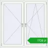 Pricing Tilt-and-Turn 1430x1430 mm REHAU OPTIMUM EURO-DESIGN 70 RAL 9016 Traffic white two-sided. Price: 1708,41 zł
