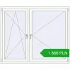 Pricing Tilt-and-Turn 1700x1400 mm REHAU ENERGY-SAVING SYNEGO MD RAL 9016 Traffic white two-sided. Price: 1 866.12 PLN
