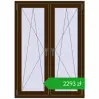 Ustalenie cen Okna skrzydłowe 1020x1415 mm REHAU ENERGY-SAVING SYNEGO MD DARK_OAK dwustronny. Cena: 2292,94 zł