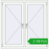 Pricing Tilt-and-Turn 1170x1200 mm REHAU ENERGY-SAVING SYNEGO MD RAL 9016 Traffic white two-sided. Price: 2 109.21 PLN