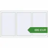 Pricing Tilt-and-Turn 1800x1000 mm KORSA ENERGY-SAVING REHAU SYNEGO MD. Price: 680.2 EUR