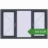Pricing Tilt-and-Turn 1600x1000 mm KORSA OPTIMUM REHAU EURO 70. Price: 545.24 EUR