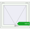 Ustalenie cen Okna skrzydłowe 885x790 mm REHAU OPTIMUM EURO-DESIGN 70 RAL 9016 Traffic white dwustronny. Cena: 140,55 €