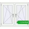 Pricing Tilt-and-Turn 1000x850 mm REHAU OPTIMUM EURO-DESIGN 70 RAL 9016 Traffic white two-sided. Price: 1 214.12 PLN