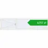 Pricing Tilt-and-Turn 3274x800 mm ALU STANDARD 72 RAL 9016 Traffic white two-sided. Price: 6756,82 zł