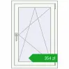 Pricing Tilt-and-Turn 680x1000 mm EPSILON OPTIMA RAL 9016 Traffic white two-sided. Price: 353,82 zł