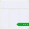 Ustalenie cen Okna skrzydłowe 1800x1800 mm REHAU OPTIMUM EURO-DESIGN 70 RAL 9016 Traffic white dwustronny. Cena: 433,84 €