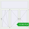 Pricing Tilt-and-Turn 1800x1800 mm ALU STANDARD 72 RAL 9016 Traffic white two-sided. Price: 10 063.35 PLN