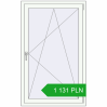 Pricing Tilt-and-Turn 895x1449 mm REHAU OPTIMUM EURO-DESIGN 70 RAL 9016 Traffic white two-sided. Price: 1 131.12 PLN