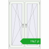 Pricing Tilt-and-Turn 1005x1505 mm REHAU ENERGY-SAVING SYNEGO MD BLACK_ULTI-MATT external. Price: 1967,39 zł