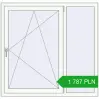 Pricing Tilt-and-Turn 1300x1250 mm REHAU ENERGY-SAVING SYNEGO MD RAL 9016 Traffic white two-sided. Price: 1 786.54 PLN