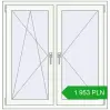 Pricing Tilt-and-Turn 1135x1165 mm REHAU ENERGY-SAVING SYNEGO MD RAL 9016 Traffic white two-sided. Price: 1 952.73 PLN