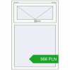 Pricing Tilt-and-Turn 865x1270 mm REHAU OPTIMUM EURO-DESIGN 70 RAL 9016 Traffic white two-sided. Price: 966.13 PLN