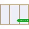 Pricing Tilt-and-Turn 2170x1570 mm ALU STANDARD 72 RAL 1001 Beige two-sided. Price: 2 871.27 PLN