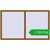 Pricing Tilt-and-Turn 2000x1200 mm REHAU OPTIMUM EURO-DESIGN 70 GOLDEN OAK two-sided. Price: 1 702.63 PLN