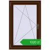 Pricing Tilt-and-Turn 750x1150 mm CLASICTHERM 70 MAHAGON_SAPELI two-sided. Price: 1019,72 zł