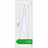 Pricing Tilt-and-Turn 500x1400 mm REHAU OPTIMUM EURO-DESIGN 70 RAL 9016 Traffic white two-sided. Price: 149,55 €