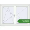 Pricing Tilt-and-Turn 1400x1000 mm KORSA ENERGY-SAVING REHAU SYNEGO MD. Price: 733.15 EUR