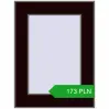 Pricing Tilt-and-Turn 300x400 mm REHAU OPTIMUM EURO-DESIGN 70 CHOCOLATE_BROWN two-sided. Price: 172.83 PLN