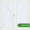 Pricing Tilt-and-Turn 1500x1500 mm KORSA OPTIMUM REHAU EURO 70. Price: 444.21 EUR