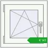 Pricing Tilt-and-Turn 500x500 mm CLASICTHERM 70 ANTHRACITE_GREY_STRUKTURAL external