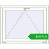 Pricing Tilt-and-Turn 1000x800 mm REHAU OPTIMUM EURO-DESIGN 70 RAL 9016 Traffic white two-sided. Price: 839.85 PLN