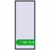 Pricing Tilt-and-Turn 1000x2400 mm REHAU OPTIMUM EURO-DESIGN 70 ANTHRACITE_GREY_STRUKTURAL two-sided. Price: 1 900.73 PLN