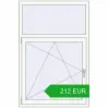 Pricing Tilt-and-Turn 1000x1500 mm REHAU OPTIMUM EURO-DESIGN 70 RAL 9016 Traffic white two-sided. Price: 212 EUR