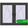 Ustalenie cen Okna skrzydłowe 1215x995 mm REHAU ENERGY-SAVING SYNEGO MD BASALT_GREY dwustronny. Cena: 458,57 €