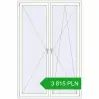 Pricing Tilt-and-Turn 1500x2300 mm REHAU ENERGY-SAVING SYNEGO MD RAL 9016 Traffic white two-sided. Price: 3 814.88 PLN