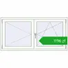 Ustalenie cen Okna skrzydłowe 1500x750 mm REHAU OPTIMUM EURO-DESIGN 70 RAL 9016 Traffic white dwustronny. Cena: 1196,15 zł