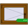 Ustalenie cen Okna skrzydłowe 720x550 mm REHAU OPTIMUM EURO-DESIGN 70 GOLDEN OAK dwustronny. Cena: 133,86 €