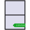 Pricing Tilt-and-Turn 1200x1700 mm REHAU ENERGY-SAVING SYNEGO MD BLACK_ULTI-MATT two-sided. Price: 2 073.82 PLN