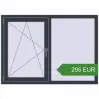 Pricing Tilt-and-Turn 1400x1000 mm KORSA OPTIMUM REHAU EURO 70. Price: 295 EUR