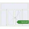 Pricing Tilt-and-Turn 1800x1500 mm KORSA OPTIMUM REHAU EURO 70. Price: 749.32 EUR