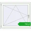 Pricing Tilt-and-Turn 1100x950 mm CLASICTHERM 70 RAL 9016 Biały two-sided. Price: 729,71 zł