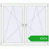 Pricing Tilt-and-Turn 1700x1500 mm REHAU OPTIMUM EURO-DESIGN 70 RAL 9016 Traffic white two-sided. Price: 504,46 €