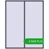 Pricing Tilt-and-Turn 2000x2500 mm REHAU OPTIMUM EURO-DESIGN 70 ANTHRACITE_GREY_STRUKTURAL two-sided. Price: 4 647.8 PLN
