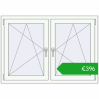 Ustalenie cen Okna skrzydłowe 1305x905 mm REHAU ENERGY-SAVING SYNEGO MD DARK_OAK zewnętrzny. Cena: 395,95 €