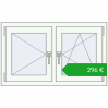 Ustalenie cen Okna skrzydłowe 1000x600 mm KORSA OPTIMUM REHAU EURO 70. Cena: 296,06 €