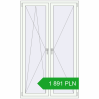 Pricing Tilt-and-Turn 1200x2000 mm REHAU OPTIMUM EURO-DESIGN 70 RAL 9016 Traffic white two-sided. Price: 1 891 PLN