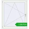 Pricing Tilt-and-Turn 1200x1350 mm REHAU ENERGY-SAVING SYNEGO MD ANTHRACITE_GREY_STRUKTURAL external. Price: 1 936.25 PLN