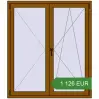 Pricing Tilt-and-Turn 1300x1500 mm KORSA ENERGY-SAVING REHAU SYNEGO MD. Price: 1 125.5 EUR