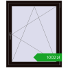 Ustalenie cen Okna skrzydłowe 1000x1200 mm REHAU OPTIMUM EURO-DESIGN 70 BLACK_BROWN dwustronny. Cena: 1001,62 zł